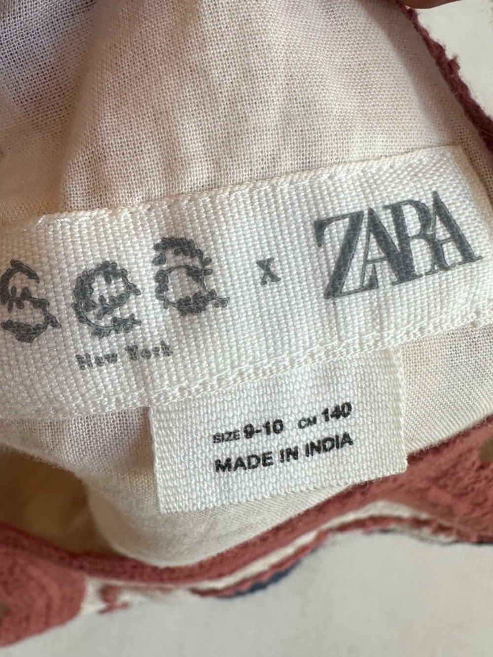 Zara Kids x Sea New York Floral Crochet Tank Top - Picture 3 of 6